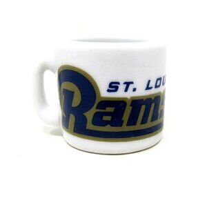 St. Louis Rams Mini Mug NFL Football 1" Ceramic Miniature Cup